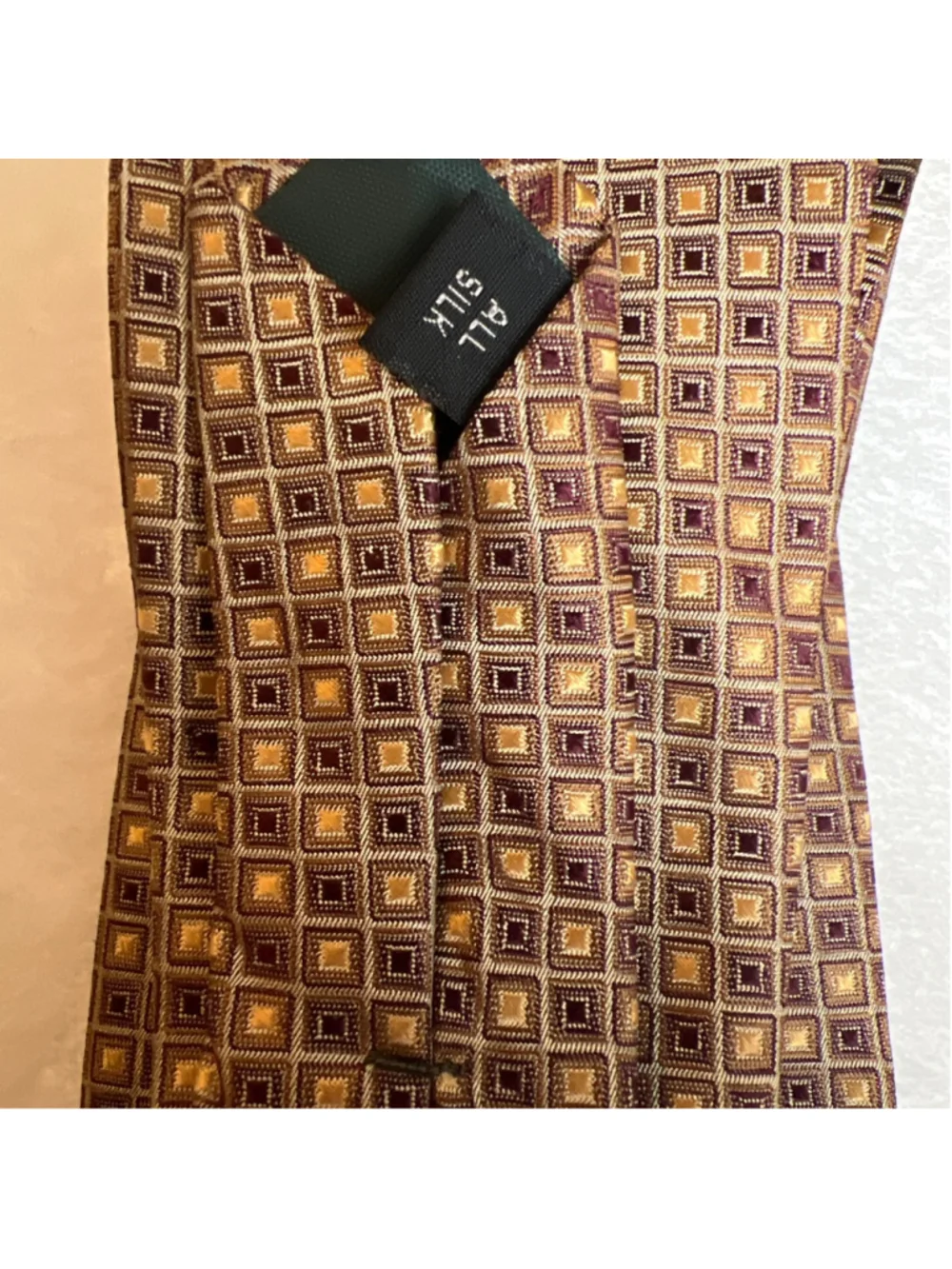 Silk tie corporate image